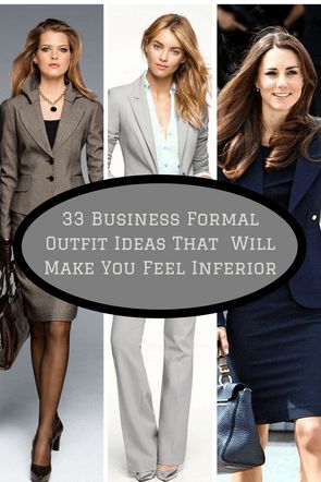 33 Business Formal Outfit Ideas That Will Make You Feel Inferior, for Sure! Check it out here: http://thefashionfunda.com/business-formal-outfit-ideas/ Women’s Business Dress Attire, Womens Business Formal Attire, Professional Formal Outfits Women, Classy Professional Outfits Work Attire, Proffesional Dress For Women, Business Evening Outfit, Executive Female Fashion, Formal Wear For Women Office Outfits, Women’s Business Formal