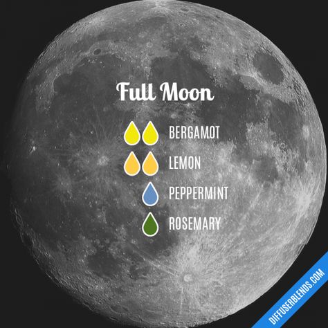 Full Moon Essential Oil Blend Doterra Diffuser Blends, Essential Oil Diffuser Blends Recipes, Essential Oils Herbs, Essential Oil Diffuser Recipes, Oil Diffuser Recipes, Essential Oil Mixes, Essential Oil Blends Recipes, Diffuser Blend, Essential Oil Diffuser Blends