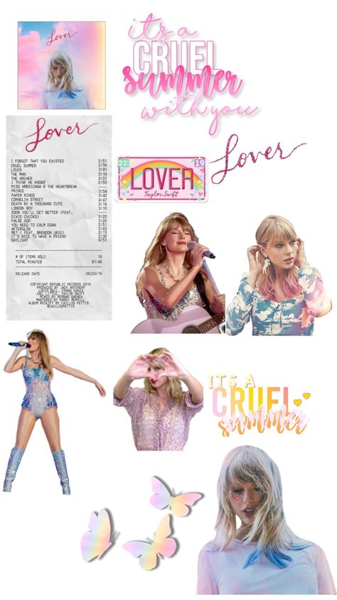 Taylor Swift Aesthetic Scrapbook, Taylor Swift Design For Scrapbook, Taylor Swift Stickers Printable Lover, Taylor Swift 3d Polaroid Template, Lover Phone Case Taylor Swift, Taylor Swift Stickers Printable, Taylor Swift Taylor Swift, Accessoires Barbie, Taylor Swif