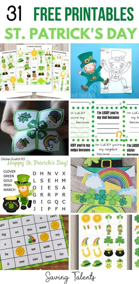 Looking for some fun, free printables to celebrate Saint Patrick’s Day this year with your kids, or even just for yourself as cute decor around the home? We’ve put together this roundup of completely free printables for St. Patrick’s Day! St Patrick’s Printable, Free Printable St Patricks Day Activities, Free St Pattys Day Printables, Leprechaun Printable Free, St Patrick’s Day Printables, Free St Patricks Day Printables For Kids, Free St Patrick's Day Printables, Saint Patrick's Day Activities, St Patricks Printables