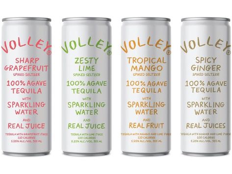 Volley Spiked Seltzer Preppy Names, Canned Cocktails, Spiked Seltzer, Vodka Soda, Organic Juice, Aluminum Cans, Grapefruit Juice, Sparkling Water, Clean Ingredients