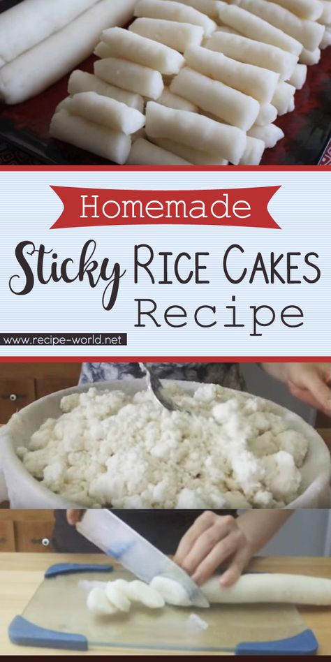 Sticky Rice Cake Recipe, Rice Cakes Recipe, Koreansk Mad, Mukbang Food, Sticky Rice Cakes, Koreansk Mat, Sticky Rice Cake, Sweet Sticky Rice, Korean Rice Cake