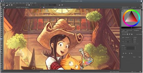 Krita 3.1.3 Released Krita Tutorial, Inkscape Tutorials, Creative Apps, Raster Graphics, Art Apps, Capture Photo, Art Instructions, Vector Artwork, Dog Portraits