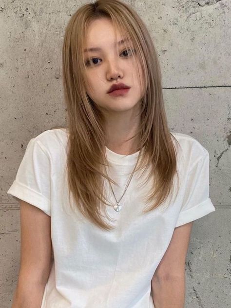 Layered Haircut Without Bangs, Long Haircut Without Bangs, Asian Hairstyles Women Long, Korean Female Hairstyles, Layers Haircut Straight Hair, Asian Layered Hair Medium, Asian Haircut Women, Haircuts To Get, Korean Haircuts For Women