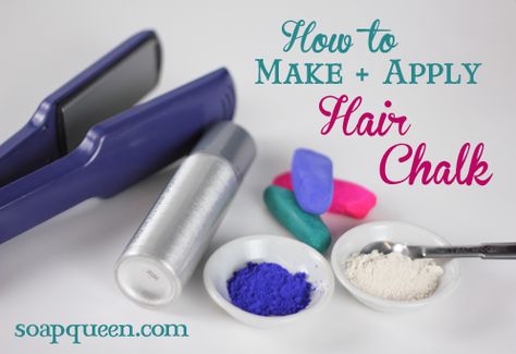 Diy Hair Chalk, Rachel Ward, Body Tutorial, Lighter Hair, Hair Chalk, How To Make Diy, Diy Hair, Homemade Beauty Products, Crazy Hair