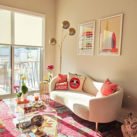 Thinking ‘wrong’ is right when it comes to design || Maximalism at its finest in the morning light ☁️✨?… | Colourful living room, House interior, Colorful apartment Colorful Apartment, Deco Studio, Dekorasi Kamar Tidur, Colourful Living Room, Apartment Aesthetic, Room Deco, Apartment Inspiration, Decor Minimalist, Living Room Inspo