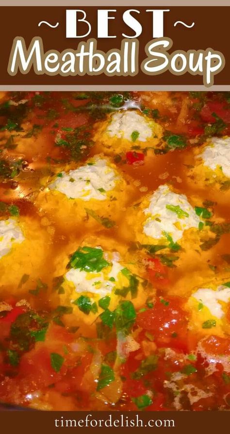 Meat Ball Soup Recipe, Soup With Meatballs Recipe, Soup With Meatballs, Slow Cooker Frozen Meatballs, Pork Meatball Soup, Chicken Meatball Soup, Meatball Stew, Meatball Soup Recipes, Spicy Meatballs