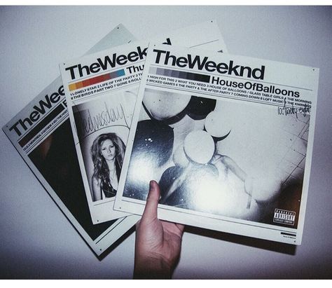 House of balloons/Thursday/echoes of silence The Weeknd Vinyl Aesthetic, Lola Core, Weeknd Trilogy, Echoes Of Silence, The Weeknd Trilogy, The Weeknd Poster, Vinyl Aesthetic, House Of Balloons, Wicked Game