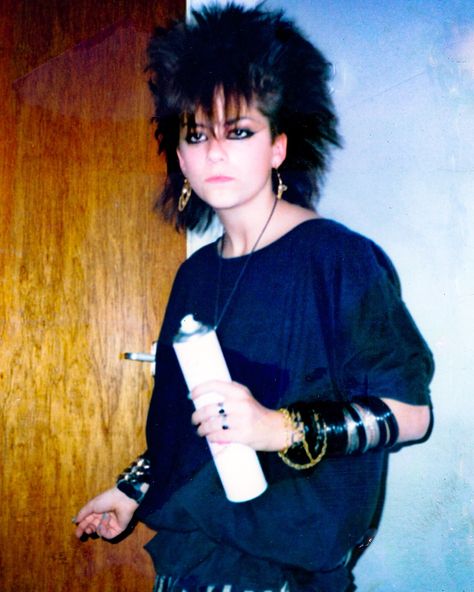 Me in 1986 aged 14. Post punk. 80's Goth. 80s Goth Fashion, Goth Punk Aesthetic, 80 S Hairstyles, Baba Jaga, 80s Goth, 80s Punk, Goth Subculture, Goth Hair, Summer Goth