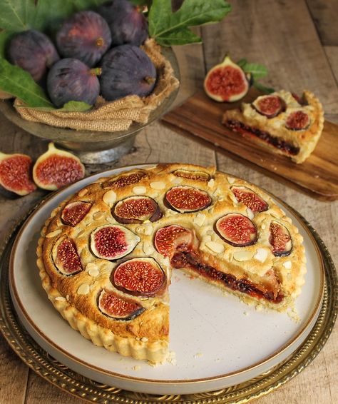 Fig Dessert Recipes Vegan, Kosher Rules, Homemade Fig Jam, Fig Tart, Fig Newtons, Frangipane Tart, Pork Bacon, Fig Recipes, Pastry Shells