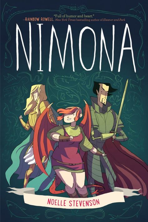 Graphic Novels in the Classroom: A Teacher Roundtable Nimona Fan Art, Noelle Stevenson, Book Tag, Eleanor And Park, Conceptual Sketches, National Book Award, Comic Shop, Ya Books, Books Young Adult