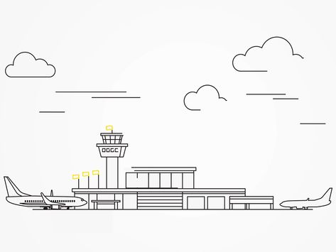 Airplane Gif, Travel Animation, Looping Gif, City Gif, Line Animation, Loop Gif, Flower Background Images, Wedding Dance Video, Desain Editorial