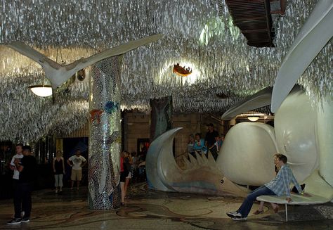 when a dumb survey asks me the best place i've ever visited, i say the City Museum in St Louis.  this is just one of the many bizarre and amazing spaces within. St Louis City Museum, Bucket List Family, City Museum, Science Museum, Amazing Spaces, Night City, Old City, Oh The Places Youll Go, Pretty Places