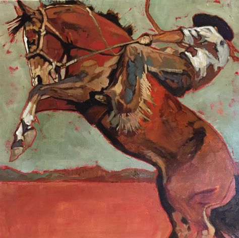 SOLD! "Drew the Short Straw" 20x20 acrylic Acosta Strong Gallery, Oklahoma City, OK Peggy Judy, Cowboy Painting, Western Artwork, Cowboy Baby, Western Artist, Cowboy Art, Art Magazine, Southwest Art, Art Community