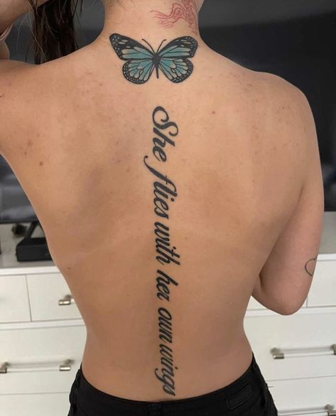 she flies with her own wings Flying Tattoo Ideas, Cross Stitch Tattoo, Fly Tattoo, Flying Tattoo, Stitch Tattoo, Dare Questions, Color Balayage, Tattoos For Daughters, Dope Tattoos