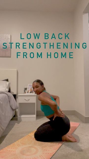 Aliya Brooks- Stretch & Meditation Instructor on Instagram: "STRENGTHEN your LOW BACK with me🔋 Often times low back pain comes from having a weaker core, weaker low back muscles, and even weaker flutes. To build that lower back strength we work on these areas! Your abdominals help support and stabilize your spine, so if these are weak they can’t support your back as much. Weak back muscles can worsen pain you may already feel, but if we strengthen them the back won’t strain itself as much. 💡FU Flute Stretches, Lower Back Strength, Low Back Exercises, Back Strength, Low Back Pain Relief, Back Strain, Lower Back Support, Mobility Exercises, Breathing Techniques