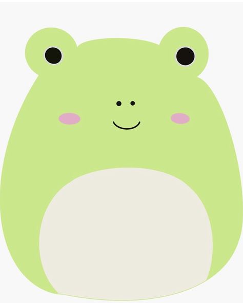 Frog Squishmallow Drawing, Squishmallows Painting, Cartoon Squishmallow, Squishmellow Painting, Squishmallows Cartoon, Squshiy Paper, Squishmallows Clipart, Squishy Mallows, Squishmallow Drawing