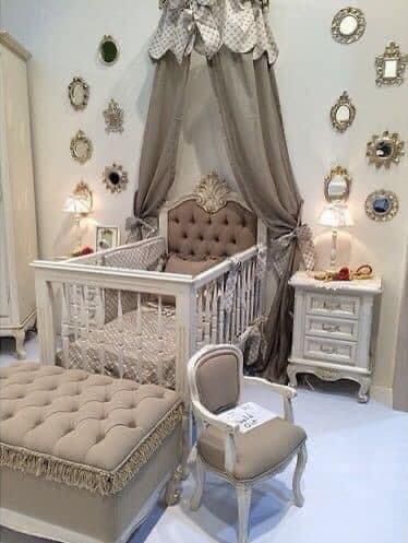 Luxury Baby Room, Crib Decoration, Best Baby Cribs, Cozy Baby Room, Girl Nursery Room, Bedroom Images, Baby Room Design, Designer Baby