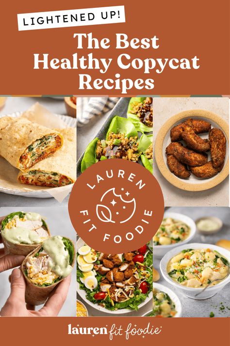 Try one of these Healthy Copycat Recipes the next time your fast food cravings hit. Favorites included from Chick-fil-A, Starbucks, P.F. Chang's, Olive Garden and more! Fast Food Copycat, Bacon Turkey Bravo, Cilantro Lime Brown Rice, Healthy Fast Food, Restaurant Copycat Recipes, Cobb Salad Recipe, Restaurant Copycat, Chicken Gnocchi Soup, Brown Rice Recipes