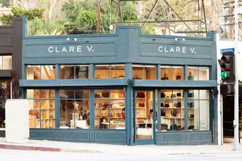 Clare Vivier is a woman after our own heart. Her stunning line of classic totes, clutches and laptop cases have timeless appeal and U.S.-made quality that we adore. With a flagship store in L.A. and a new N.Y.C. location (not far from Room & Board – SoHo), Clare V is a name we thought you might like to know—and wear. New York City Shopping, Sunset Blvd, Clare Vivier, Sunset Boulevard, Small Boutiques, Clare V, Clare V., Colorful Bags, Lower East Side