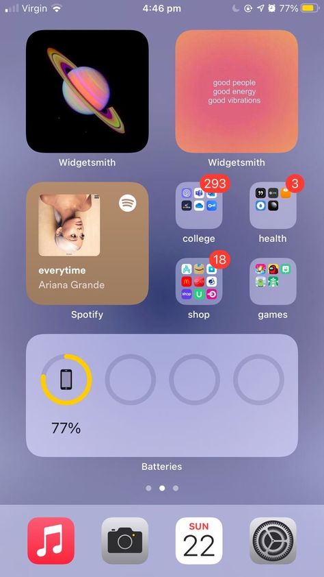 Aesthetic Phone Layout, Organize Phone, Phone Apps Iphone, Organize Phone Apps, Ios App Iphone, 7 Design, Iphone Wallpaper Ios, Iphone Home Screen Layout, Phone Layout