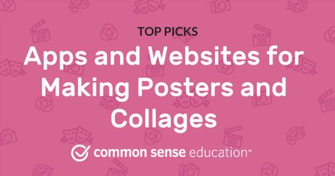 Apps and Websites for Making Posters and Collages Apps For Poster Making, Making Posters, Classroom Makeover, Elementary School Classroom, Library Lessons, Digital Portfolio, Student Created, Research Projects, Public Speaking