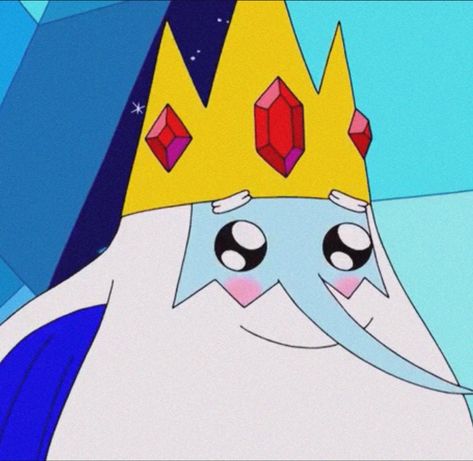 Ice King Adventure Time Pfp, Ice King Fanart, Ice King Pfp, Adventure Time Ice King, Ice King Adventure Time, Adventure Time Quotes, Marceline And Bubblegum, Time Icon, Ice King