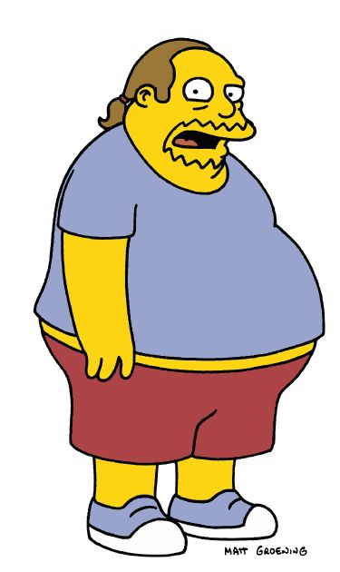 Worse Comic Book Guy pin ever Hairstyles For Balding Men, Balding Men, The Simpsons Show, Balding Mens Hairstyles, Comic Book Guy, Nerdy Guys, Healthy Man, Simpsons Art, Matt Groening