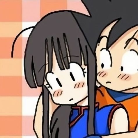 chichi x goku Chichi Pfp, Chichi X Goku, Chichi Dbz, Goku And Chichi, Ex Friends, Relationship Stuff, Match Icons, Matching Profile, Goku Black