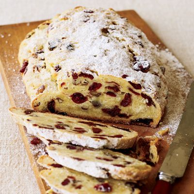 Holiday Bread ~ Christmas mornings are busy. Prepare breakfast the day before by baking this simple stollen, a quick version of the traditional sweet bread. Set it out for everyone to enjoy with their choice of tea or coffee. It also makes a great gift. Prepare some ahead to freeze. Wrap in foil and seal in freezer-weight plastic bags — they'll stay good up to a month. Breadmaker Bread Recipes, Breadmaker Bread, Blueberry Bread Recipe, Holiday Bread, Christmas Bread, Blueberry Bread, Bread Machine Recipes, Sweet Bread, Bread Machine