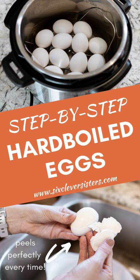 Boiling Eggs In Instant Pot, Boil Eggs In Instant Pot, Hard Boiled Eggs Instant Pot, Eggs In Instant Pot, Eggs In The Instant Pot, Instant Pot Hard Boiled Eggs, Deviled Egg Recipe, Deviled Eggs Recipe Classic, Making Hard Boiled Eggs