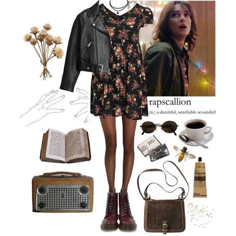 ✅2016 (12) Dark Floral Outfit Aesthetic, Bohemian Grunge, Niche Memes, Gardening Outfit, Hipster Outfits, Punk Outfits, Dark Floral, Mode Inspo, Edgy Outfits