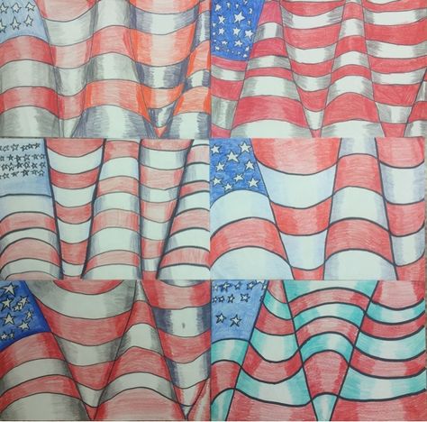 The Lost Sock : Search results for flag Flag Art Project, American Flag Pictures, American Flag Painting, Art Docent, Flag Drawing, Winter Art Lesson, American Flag Art, 8th Grade Art, Patriotic Art