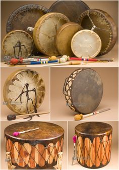 Drum Making, Drums For Sale, Native American Drums, Sacred Objects, Native American Music, Hand Drums, Space Clearing, Native American Flute, Drum Sticks