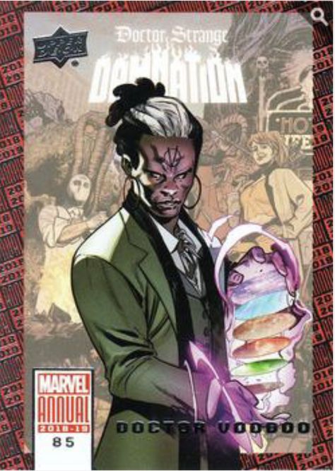 Dr Voodoo, Mystical Characters, Doctor Voodoo, Underrated Characters, Brother Voodoo, Marvel Pictures, Azteca Tattoo, Cartoon Photos, Sorcerer Supreme