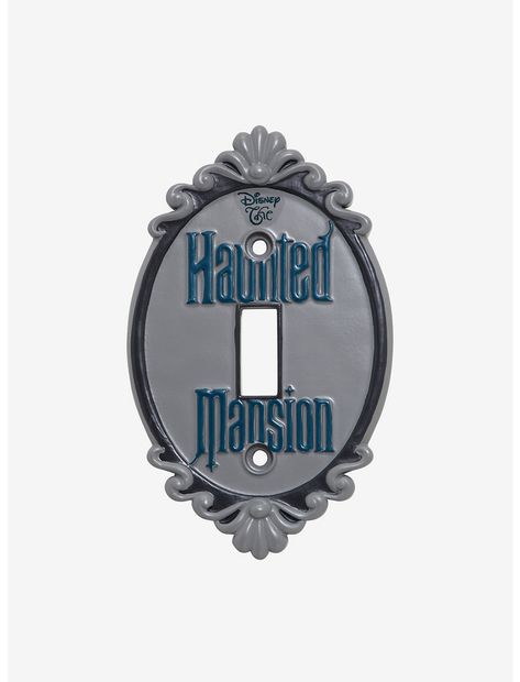 Disney The Haunted Mansion Light Switch Cover Haunted Mansion Decorations, Haunted Mansion Decor, Disney Bathroom, Haunted Mansion Halloween, Disney Attractions, The Haunted Mansion, Disney Haunted Mansion, Disney Decor, Adventures By Disney