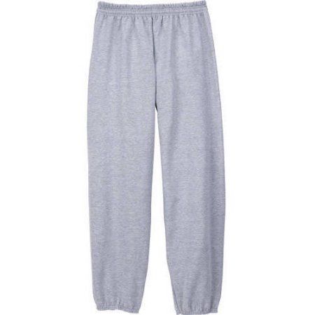 Hanes Men's EcoSmart Elastic Bottom 32 Inch Inseam Sweatpants, Size: Small, Gray Ralph Lauren Fleece, Jogging Bottoms, Fleece Sweatpants, Jumping Beans, Fleece Pants, Mens Joggers, Fleece Joggers, Suit Shop, Bottom Clothes