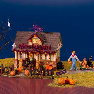 Christmas Village Fun Blog Department 56 Christmas Village, Dept 56 Halloween, Halloween Sounds, Department 56 Halloween, Halloween Village Display, Halloween School Treats, Happy Halloween Pictures, Halloween Wallpaper Backgrounds, Halloween Wishes