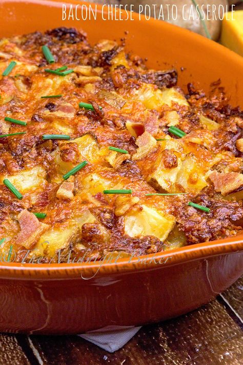 Bacon and cheese lovers rejoice–here’s a potato casserole you’re sure to love! Here’s a recipe I couldn’t wait to make! This is one potato casserole that can wear many hats. I saw it on Pinterest a while ago and thought this was my kind of side dish–or main dish because it’s packed with cheese and...Read More » Top Slow Cooker Recipes, Bacon Cheese Potatoes, Cheese Potato Casserole, Cheese Potato, Frozen Potatoes, Fresh Potato, Bacon And Cheese, Potatoe Casserole Recipes, Cheese Potatoes