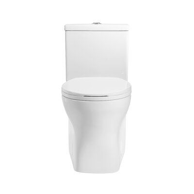 Swiss Madison Sublime II Dual Flush Round Two Piece Toilet (Seat Included) Toilet Handle, Round Toilet, Wax Ring, Round Two, Toilet Bowl, Home Improvement Store, Water Conservation, Toilet Seat, Bathroom Renovation