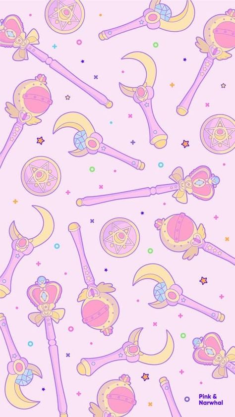 Sailor Moon Pattern Wallpaper, Sailor Moon Wallpaper Ipad, Salior Moon Wallpapers, Pink Wallpaper Kawaii, Sailor Moon Background, Arte Sailor Moon, Sailor Moon Fan Art, Moon Wallpaper, Karakter Disney