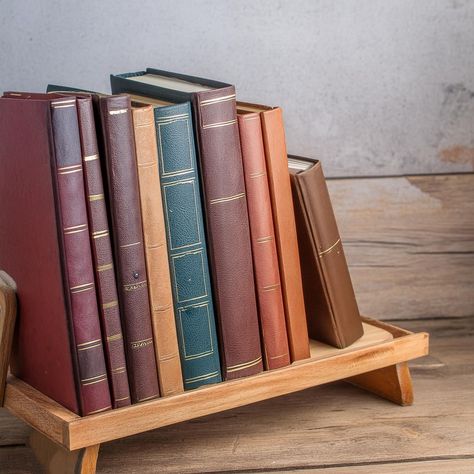 Cheapest DIY Tabletop Book Rack Ever Diy Tabletop, Book Holder Stand, Displaying Books, Bat House, Pocket Screws, Book Rack, Book Holder, Stones Diy, Preserved Moss