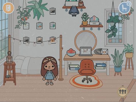 Toca Boca Room Ideas Bohemian House, Toca Boca Bohemian House Ideas, Room Ideas Korean, Toca Boca Room Idea, Toca Baca, Aesthetic Toca Boca, Toca Boca Room, Room Ideas Bohemian, Toca World