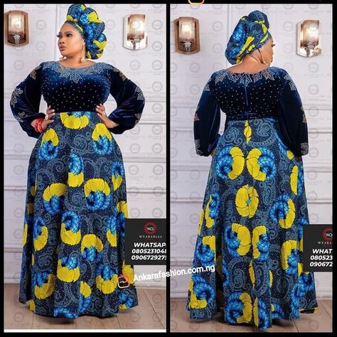 Ankara Gown Styles For Mummies, Gown Pictures, Ankara Gowns, African Shirts For Men, Ankara Gown, Ankara Gown Styles, Gown Styles, African Shirts, Beautiful Ladies