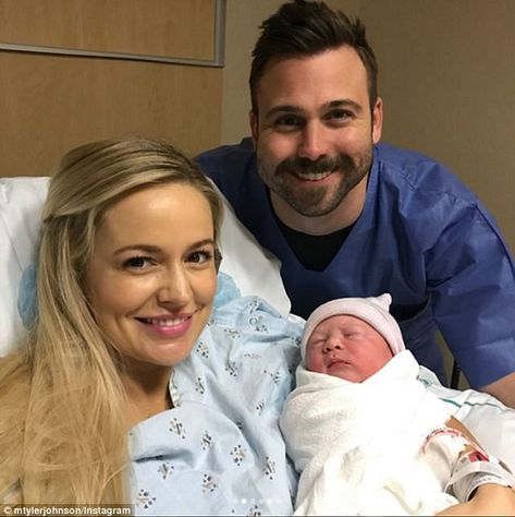 Emily Maynard welcomes a son with husband Tyler Johnson Emily Maynard Johnson, Emily Maynard, Tyler Johnson, Bachelor Nation, Johnson Family, Four Kids, The Bachelor, Reality Tv Stars, Blonde Bombshell