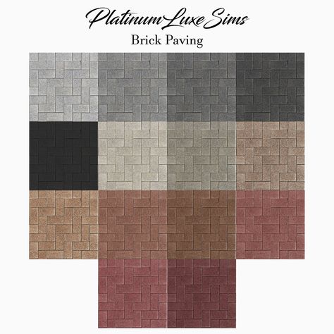 Floor Cc Sims 4, Sims 4 Cc Build Mode Floor, Sims 4 Stone Floor, Sims 4 Cc Brick Wallpaper, Ts4 Wallpaper Cc Brick, Ts4 Brick Wall Cc, Brown Leather Couch, Interior Design Student, Brick Paving