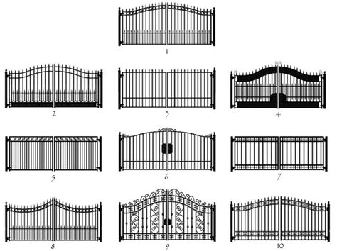 Wrought Iron Entrance Gates Dallas-Fort WorthLonestar Overhead Doors Iron Sliding Gate Design, Simple Iron Gate, Big Iron Gate Designs Front Entry, Wrought Iron Sliding Gates Driveway, Metal Gates Solid Entrance, Custom Iron Gates, Metal Driveway Gates, Architecture Renovation, Steel Gate Design