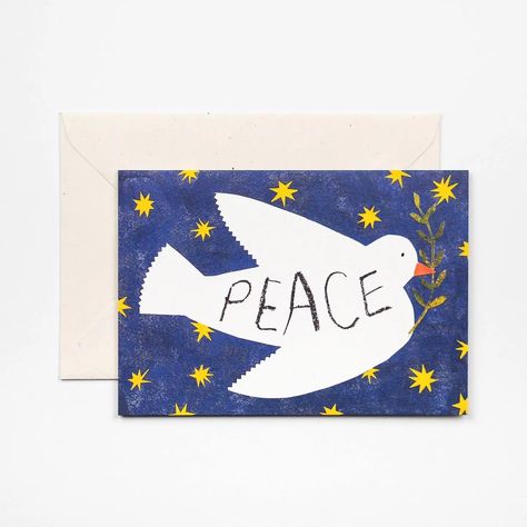 Merry Merry • Instagram Dove Christmas Card, Calm Christmas, Christmas Message, Peace Dove, Brown Envelope, Christmas Messages, Brown Envelopes, Paper Envelopes, Paint Splatter