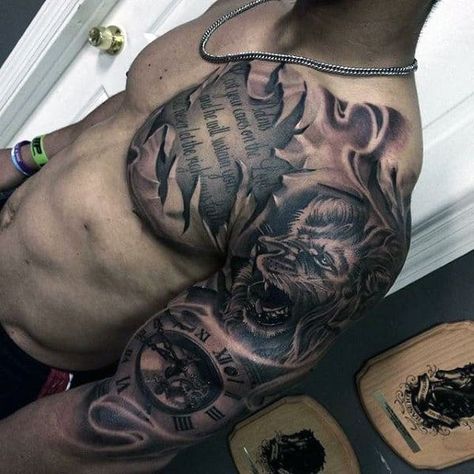 Shoulder Piece Tattoo, Thigh Tattoo Men, Husband Tattoo, Cool Back Tattoos, Men Tattoos Arm Sleeve, Men Tattoo, Mens Shoulder Tattoo, Cool Chest Tattoos, Cool Forearm Tattoos