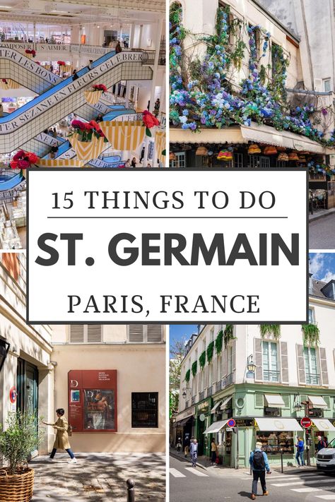 St Germain Des Pres Paris, Best Cafes In Paris, Paris On A Budget, 3 Days In Paris, Paris In May, Paris Trip Planning, Traveling To Paris, St Germaine, Paris Neighborhoods